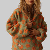 MÁRIA | BLOOM FLEECE PULÓVER