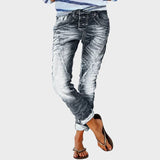 JANA – STRETCH DENIM NOHAVICE