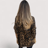 NELA | LEŽÉRNE DÁMSKE TRIČKO S LEOPARDÍM VZOROM