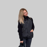 BARBORA | PATCHWORK PLETENÝ KABÁT PRE DÁMY