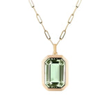 Náhrdelník Sofia so smaragdovým kameňom