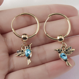 Náhrdelník a náušnice kolibrík