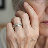 Vintage zlatý prsteň