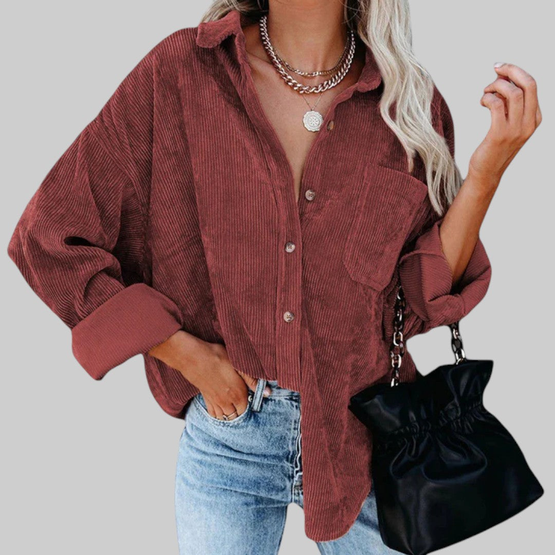 JANA | OVERSIZED JESENNÁ BLÚZKA