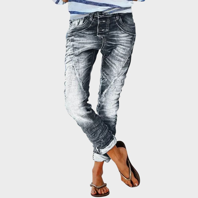 JANA – STRETCH DENIM NOHAVICE