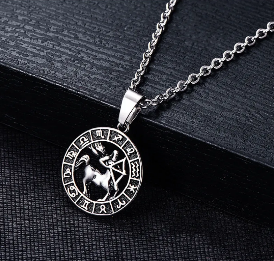 Prívesok so znamením Raka z nehrdzavejúcej ocele