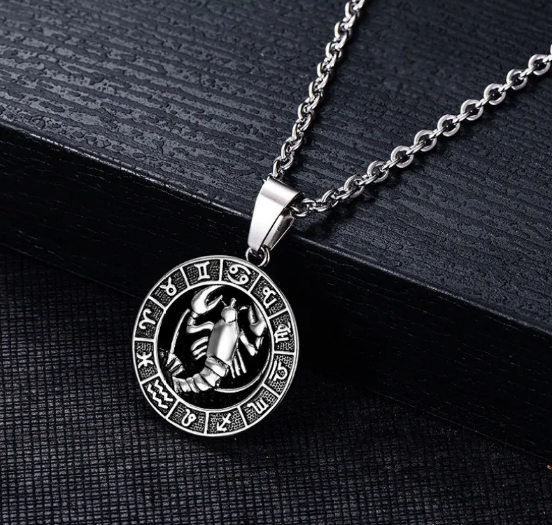 Prívesok so znamením Raka z nehrdzavejúcej ocele