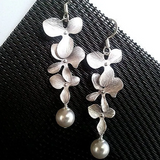 Náhrdelník a náušnice Pétalas de Prata