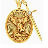 Dekoratívny retro náhrdelník pre mužov