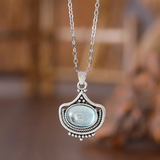 Vintage súprava s modrými kameňmi