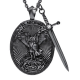 Dekoratívny retro náhrdelník pre mužov