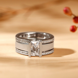 Prsteň s tromi diamantmi – európsky a americký štýl