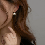 Francúzske strieborné náušnice