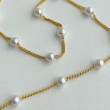 Náhrdelník na kľúčnu kosť s vrstveným dizajnom temperamentov