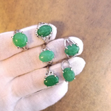 Súprava prsteňov z prírodného kameňa