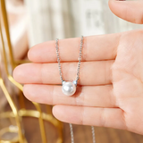 Náhrdelník a náušnice s perlami – tvar mačacích uší