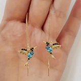 Náušnice Retro Bird Fashion