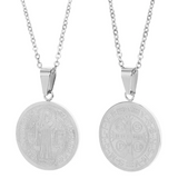 Náhrdelník s okrúhlym príveskom v tvare O