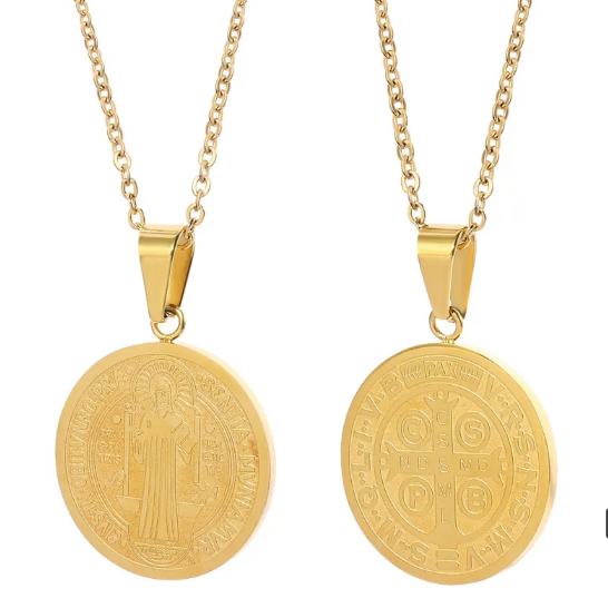 Náhrdelník s okrúhlym príveskom v tvare O