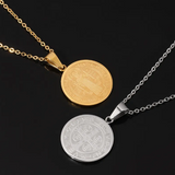 Náhrdelník s okrúhlym príveskom v tvare O