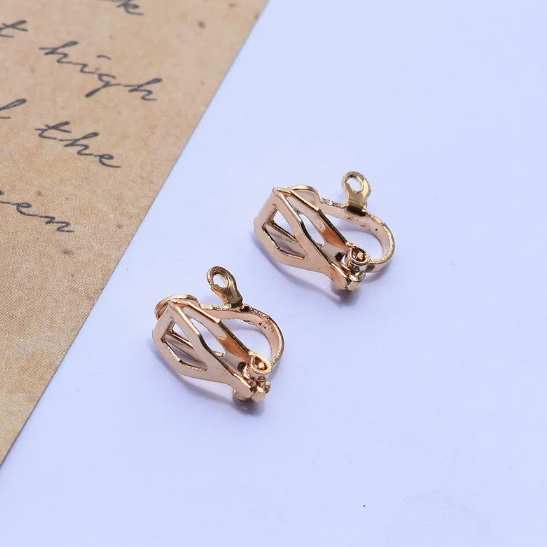 Háčiky na náušnice pokovované meďou