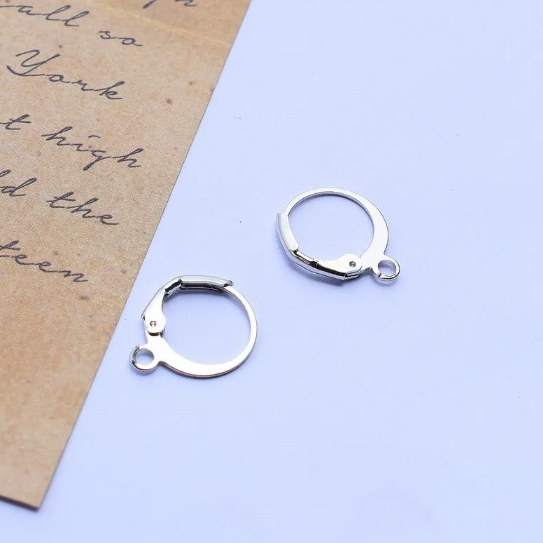 Háčiky na náušnice pokovované meďou