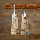 Náušnice s kameňom cisára