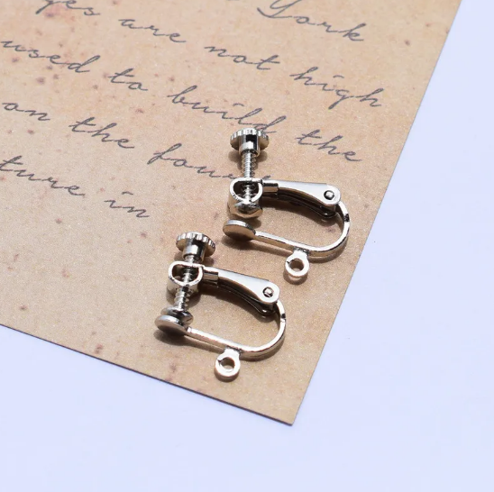 Háčiky na náušnice pokovované meďou