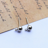 Háčiky na náušnice pokovované meďou