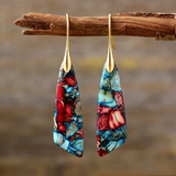 Náušnice s kameňom cisára