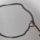 Oceľový srdcový náhrdelník