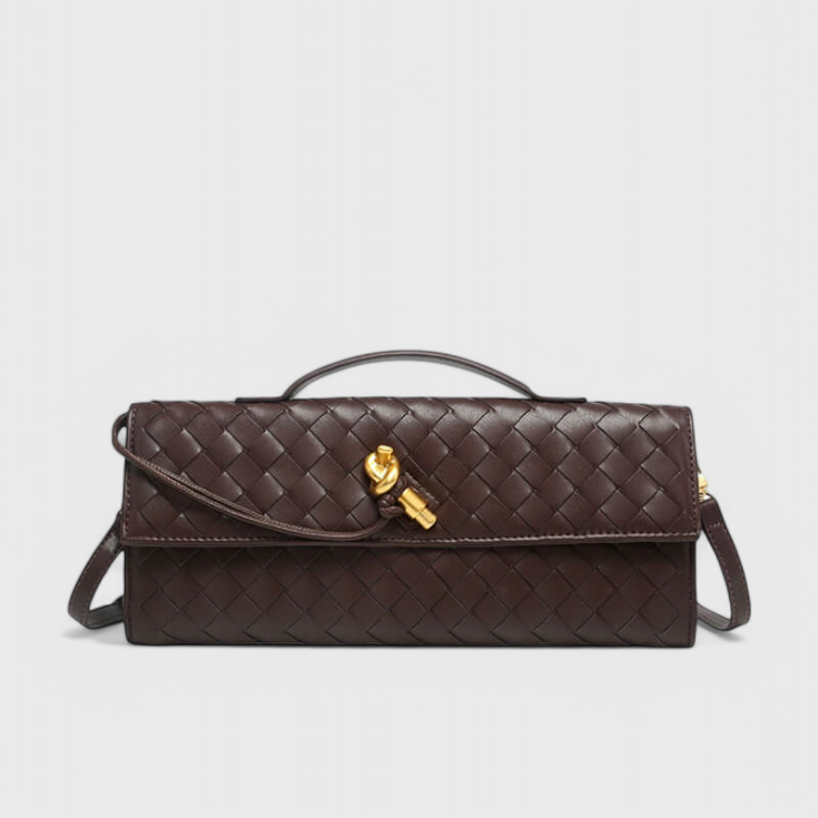 CLUTCH S OZDOBNÝM ZLATÝM UZLOM