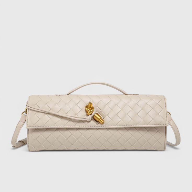 CLUTCH S OZDOBNÝM ZLATÝM UZLOM