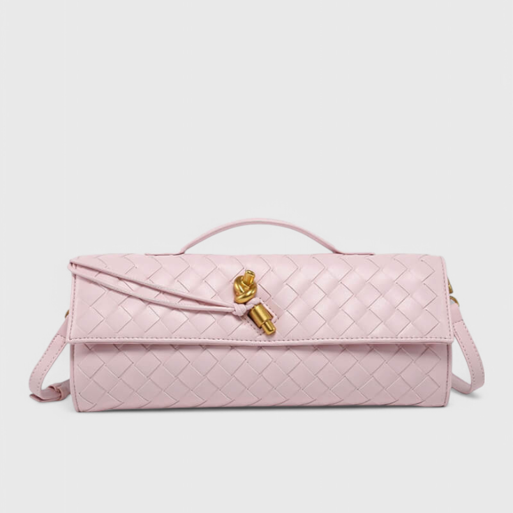 CLUTCH S OZDOBNÝM ZLATÝM UZLOM