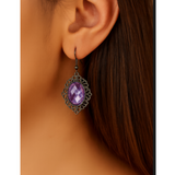 Náušnice Yara s ametystom