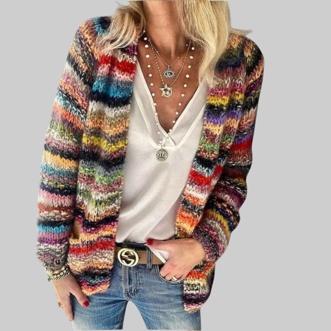 ESTER | POHODLNÝ MULTIFAREBNÝ CARDIGAN